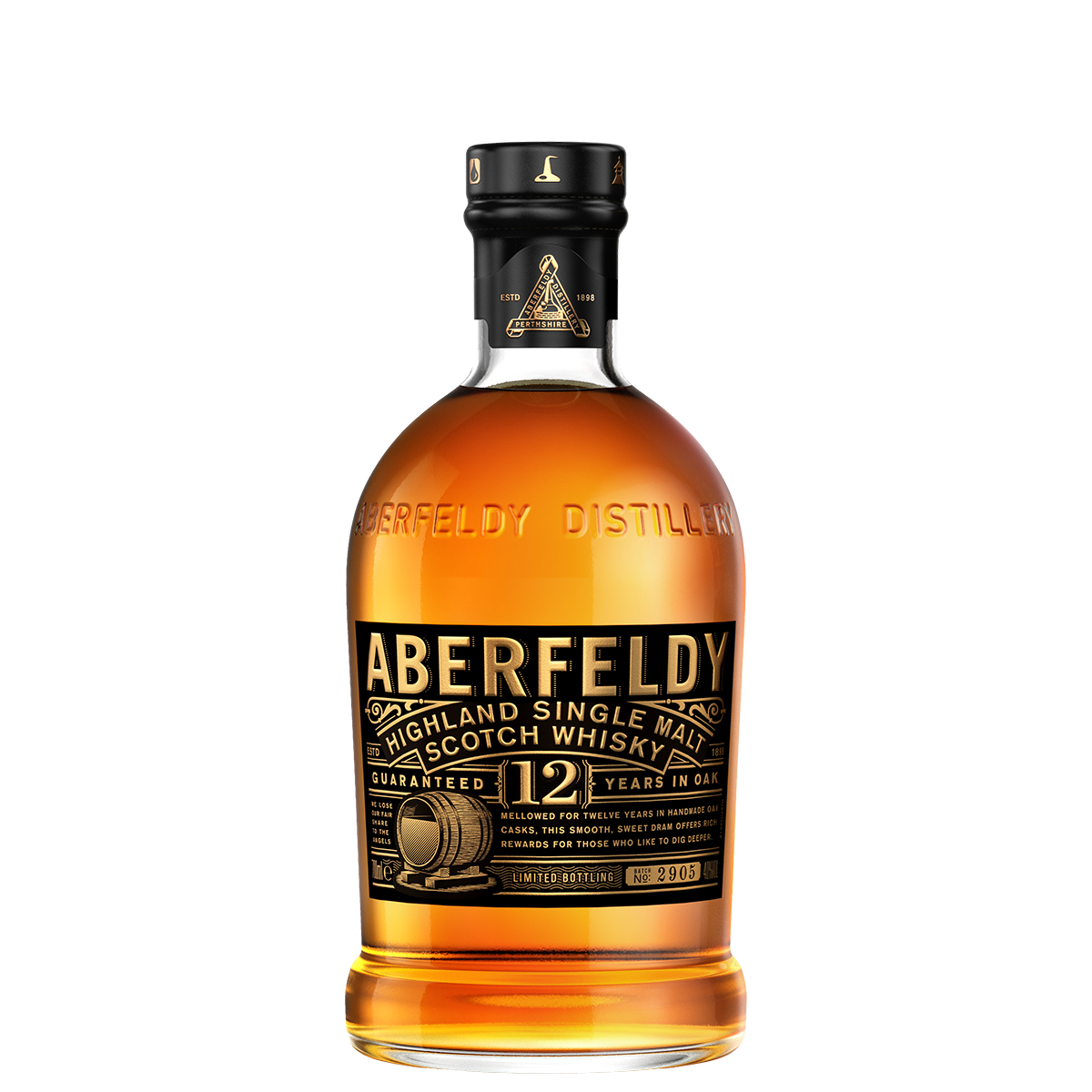 Aberfeldy 12年 シングルモルトウイスキー 750ml アバフェルディ 12年｜アバフェルディ｜バカルディ ジャパン株式会社